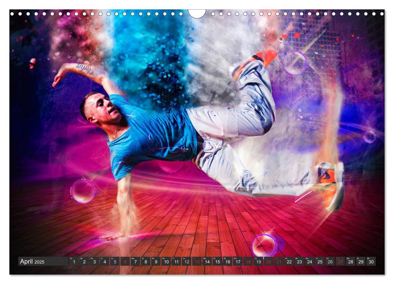 Bild: 9783435607303 | Break Dance (Wandkalender 2025 DIN A3 quer), CALVENDO Monatskalender