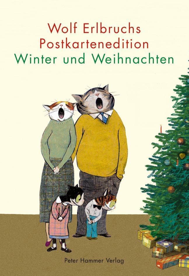 Cover: 4260192780685 | Wolf Erlbruchs Postkartenedition Winter und Weihnachten | Stück | 2017