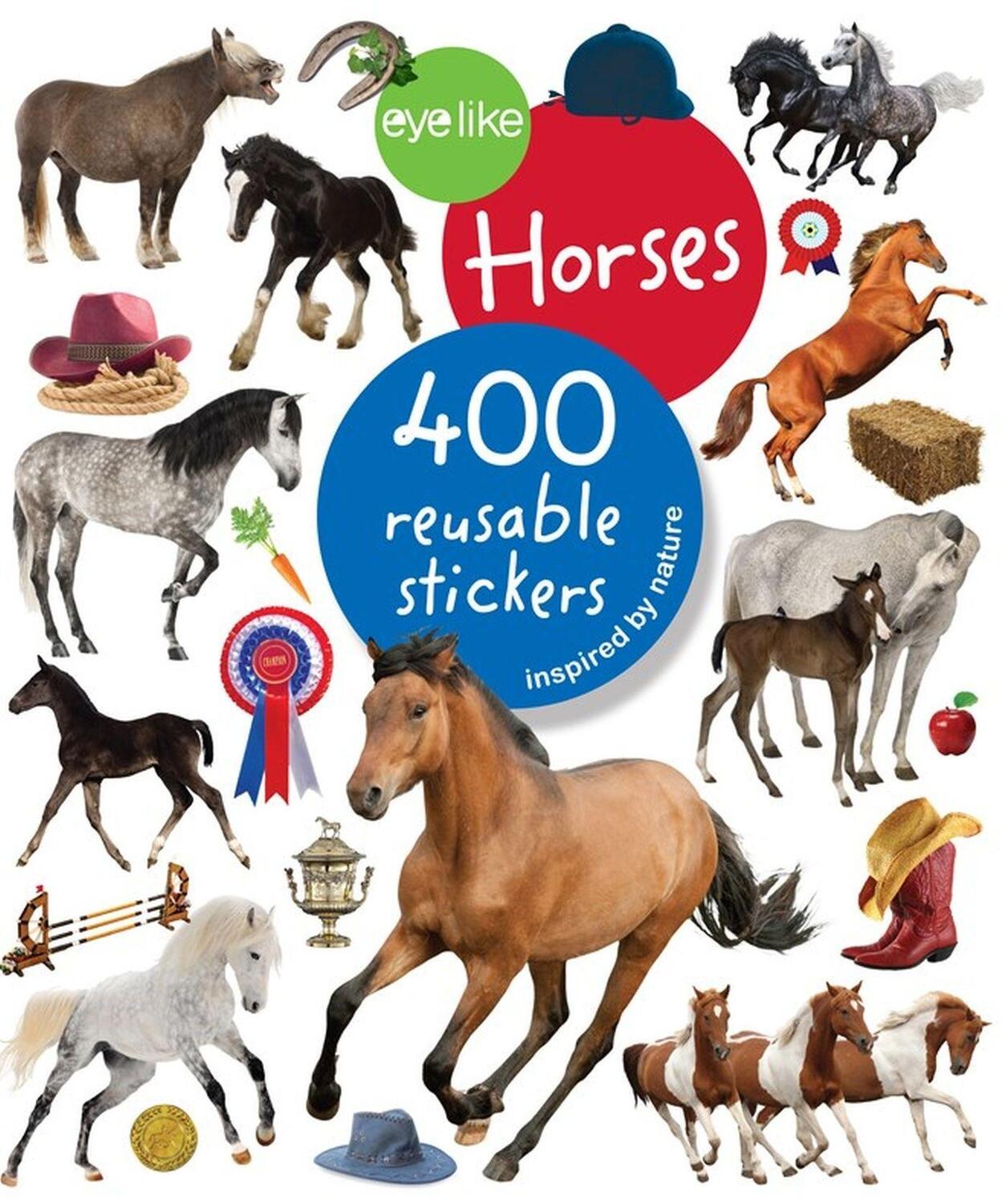 Cover: 9780761187240 | Eyelike Stickers: Horses | Broschüre | Geheftet | Englisch | 2016