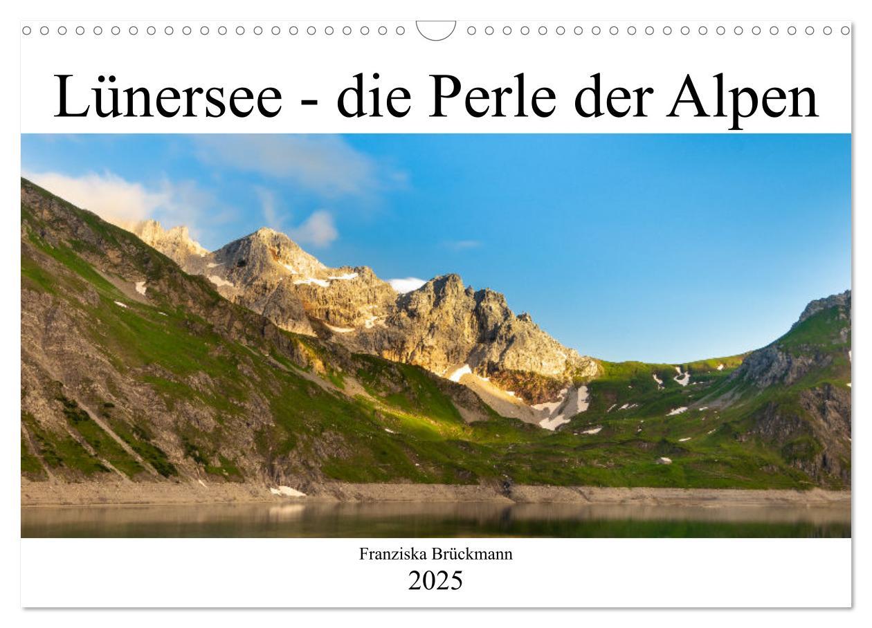 Cover: 9783435023660 | Lünersee - die blaue Perle der Alpen (Wandkalender 2025 DIN A3...