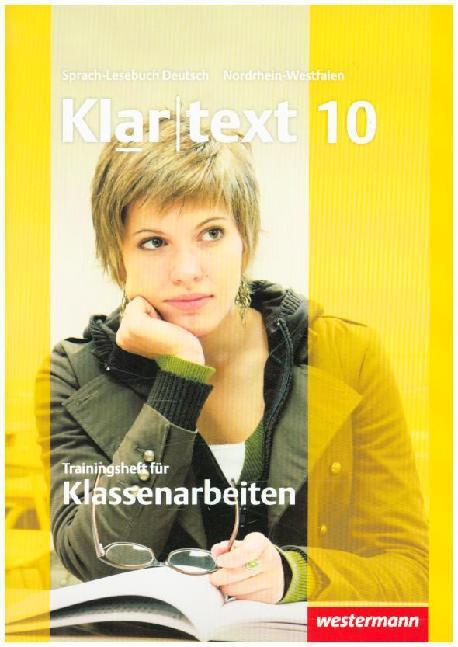 Cover: 9783141231809 | Klartext Trainingsheft für Klassenarbeiten 10. Nordrhein-Westfalen