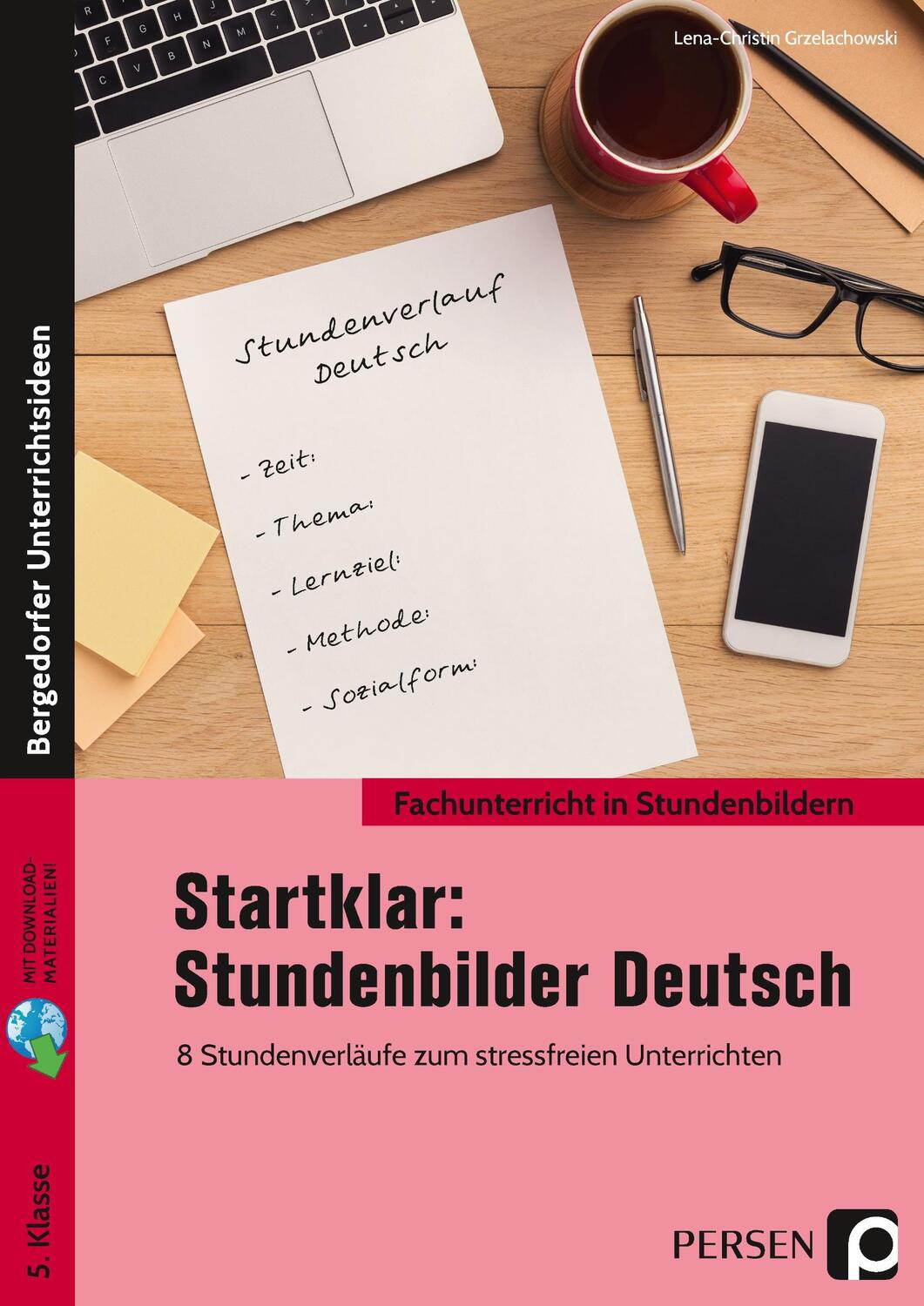 Cover: 9783403206231 | Startklar: Stundenbilder Deutsch 5. Klasse | Grzelachowski | Bundle