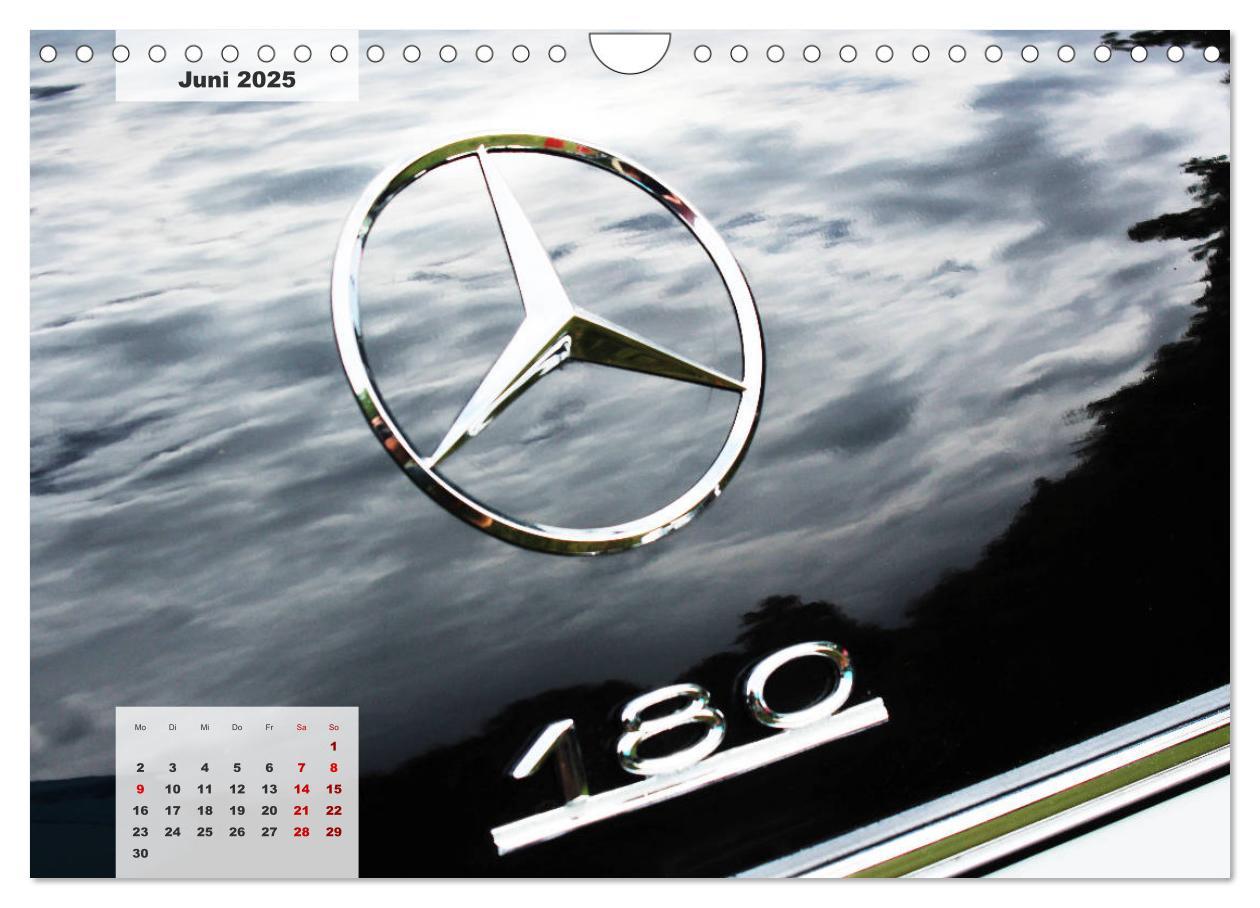 Bild: 9783435337330 | Mercedes Edel &amp; Fein (Wandkalender 2025 DIN A4 quer), CALVENDO...