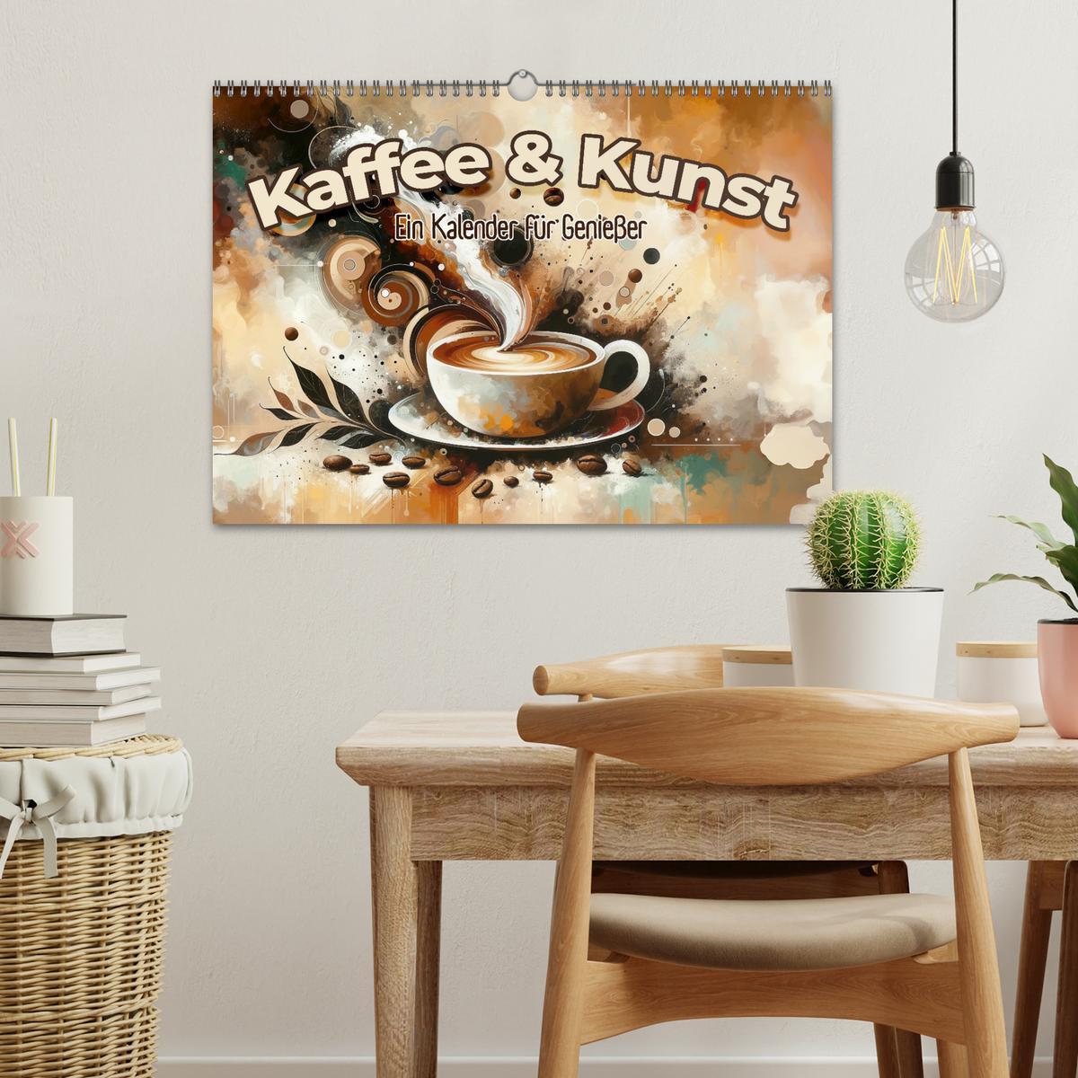 Bild: 9783383804311 | Kaffee &amp; Kunst: Ein Kalender für Genießer (Wandkalender 2025 DIN A3...