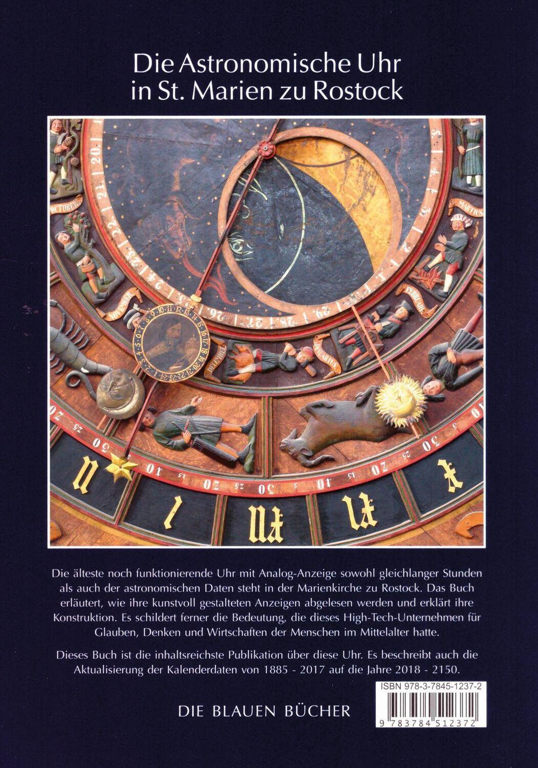 Bild: 9783784512372 | Die Astronomische Uhr in St. Marien zu Rostock | Schukowski (u. a.)