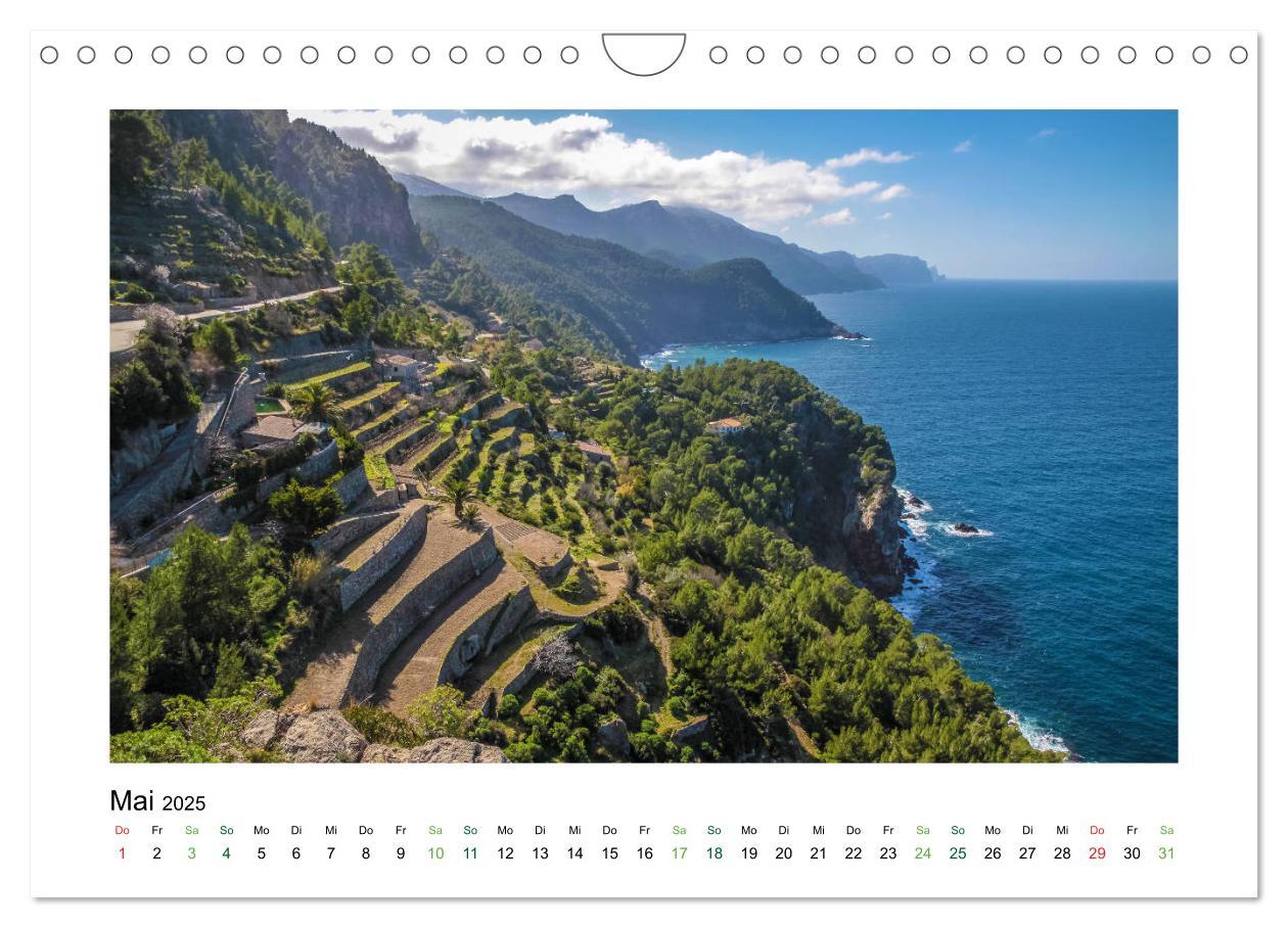 Bild: 9783435453689 | Sehnsucht nach Mallorca (Wandkalender 2025 DIN A4 quer), CALVENDO...