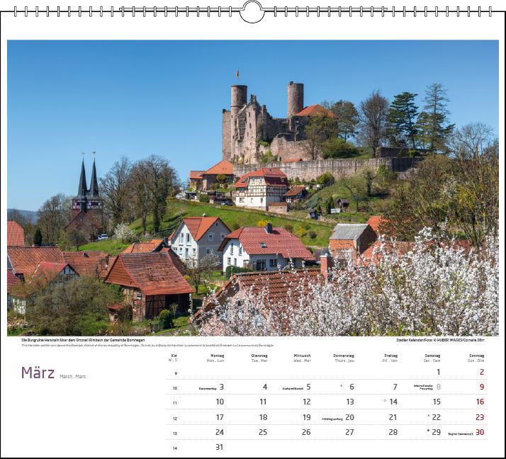 Bild: 9783861924197 | Malerisches Thüringen 2025 | Kalender | Spiralbindung | XIII | Deutsch