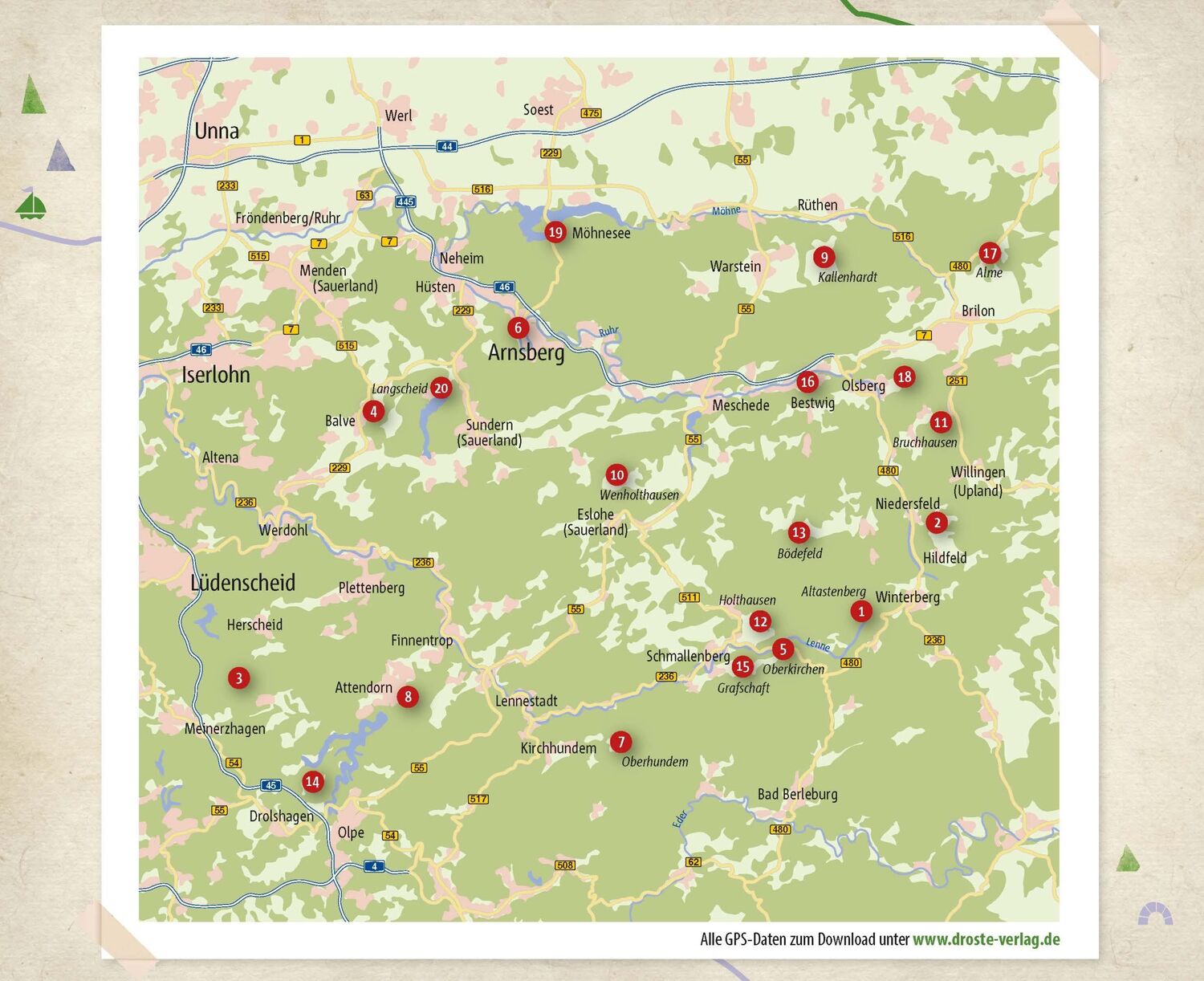 Bild: 9783770023431 | Sauerland. Wandern für die Seele | Wohlfühlwege | Wegler-Pöttgen