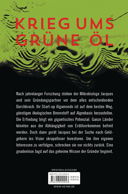 Bild: 9783453440043 | Grünes Öl | Thriller | Ben Riffko | Taschenbuch | 560 S. | Deutsch