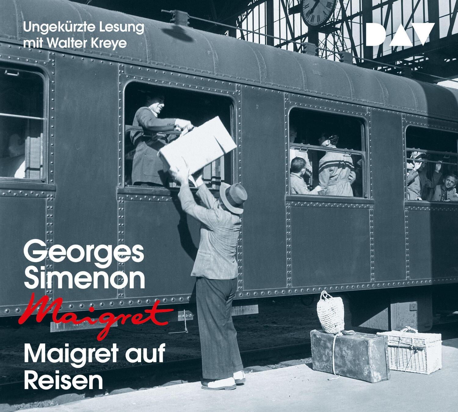 Cover: 9783742417428 | Maigret auf Reisen | Ungekürzte Lesung mit Walter Kreye (4 CDs) | CD