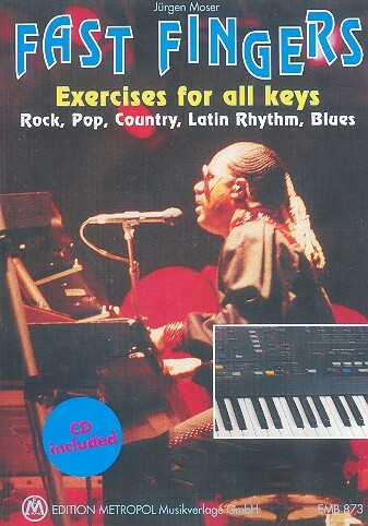Cover: 9795016387344 | Fast Fingers (+CD) for keyboard | Jürgen Moser | EAN 9795016387344