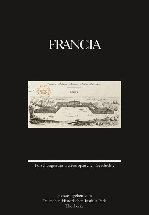 Cover: 9783799581417 | Francia 44 (2017) | Buch | 494 S. | Deutsch | 2017 | EAN 9783799581417