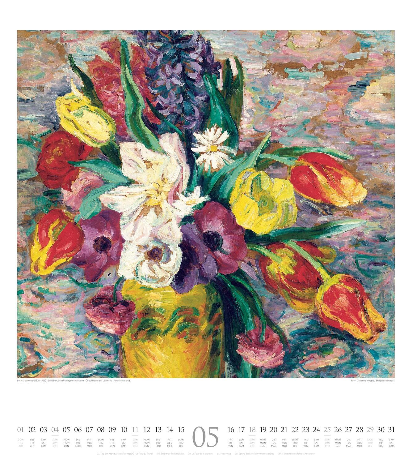 Bild: 9783838425665 | Künstlerinnen - Meisterwerke des 20. Jahrhunderts Kalender 2025 | 2025