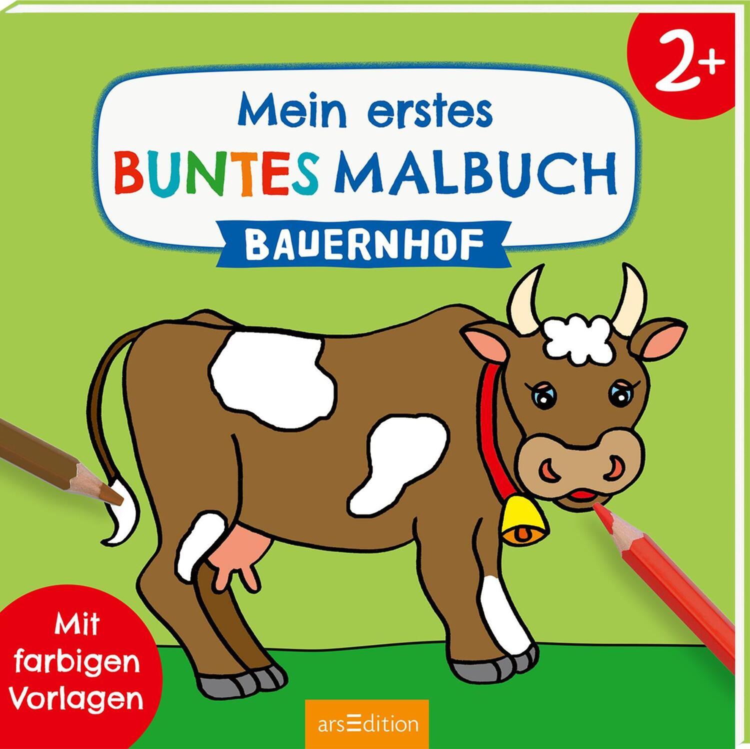 Cover: 9783845820613 | Mein erstes buntes Malbuch Bauernhof | Mit farbigen Vorlagen | Buch