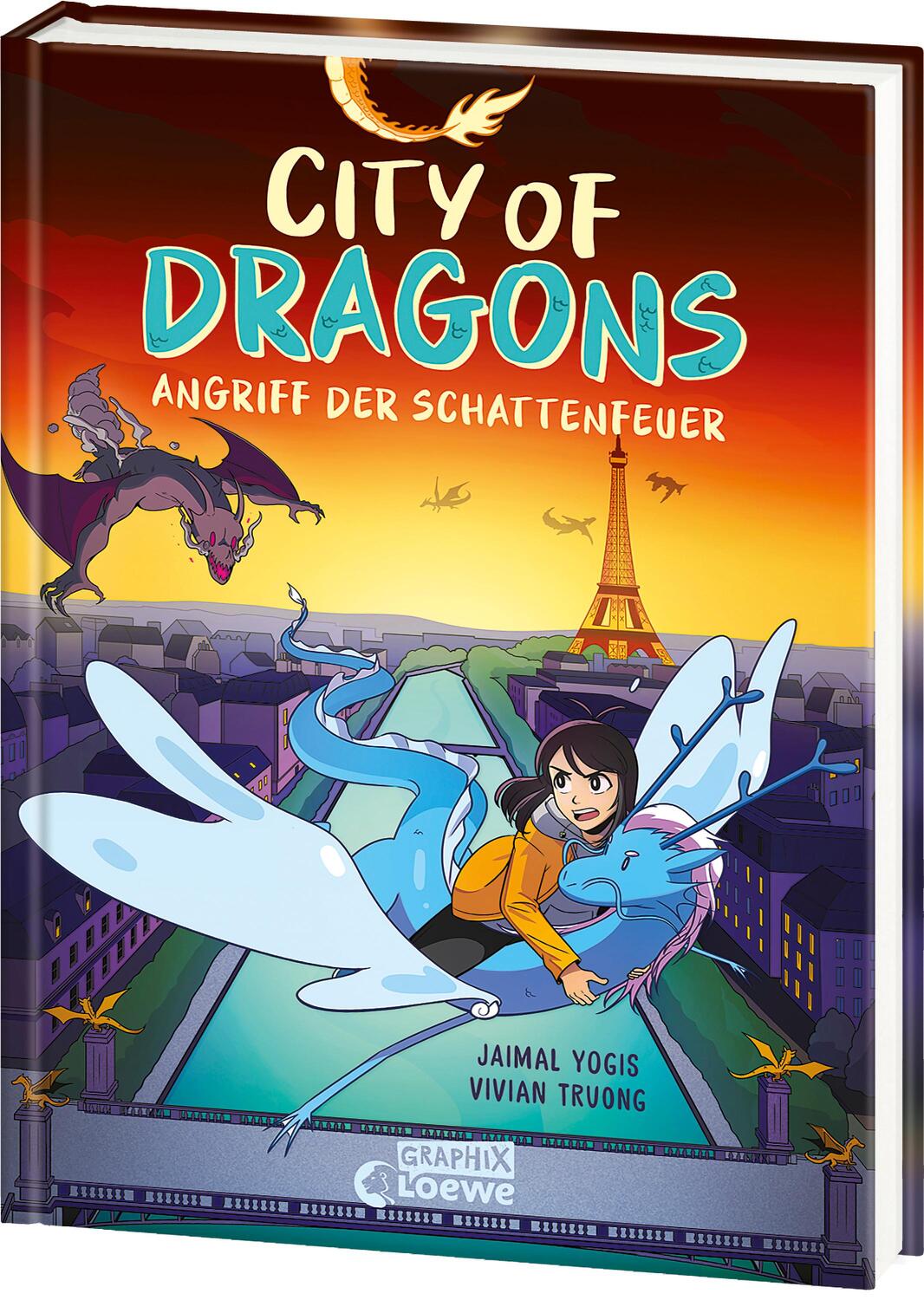 Cover: 9783743217027 | City Of Dragons (Band 2) - Angriff der Schattenfeuer | Jaimal Yogis