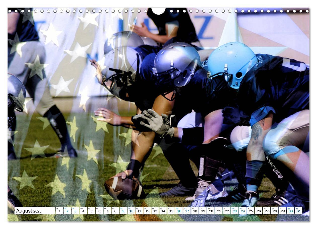 Bild: 9783435450596 | HEROES - American Football (Wandkalender 2025 DIN A3 quer),...