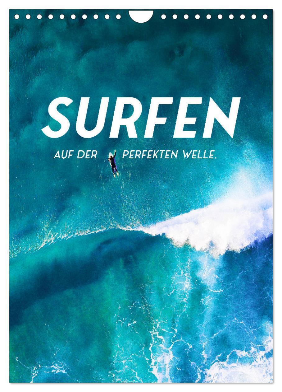 Cover: 9783675654006 | Surfen - Auf der perfekten Welle. (Wandkalender 2024 DIN A4 hoch),...