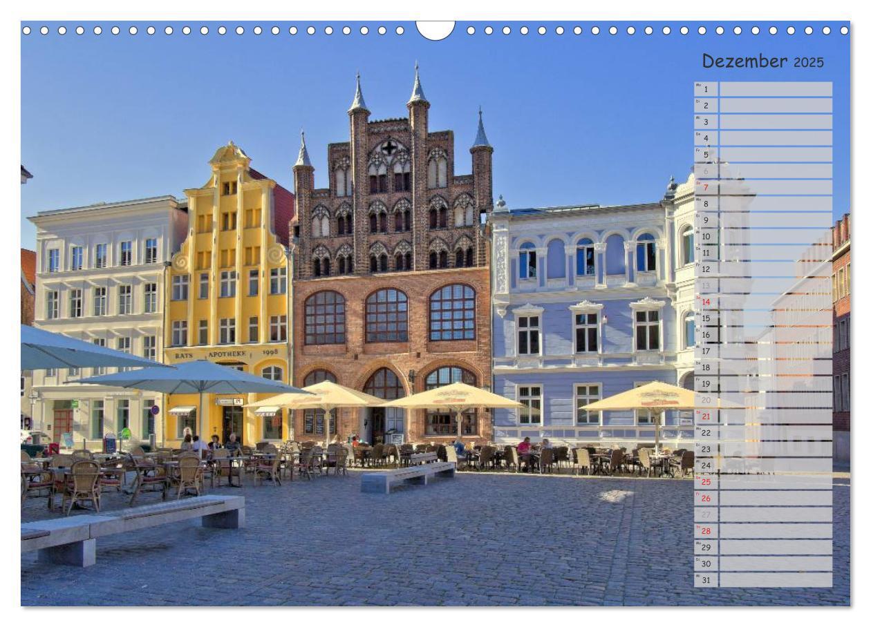 Bild: 9783435547708 | Stralsund. Das Tor zur Insel Rügen (Wandkalender 2025 DIN A3 quer),...