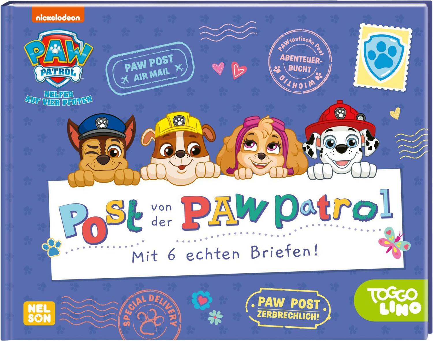 Cover: 9783845121635 | PAW Patrol Mitmachbuch: Post von der PAW Patrol | Buch | PAW Patrol