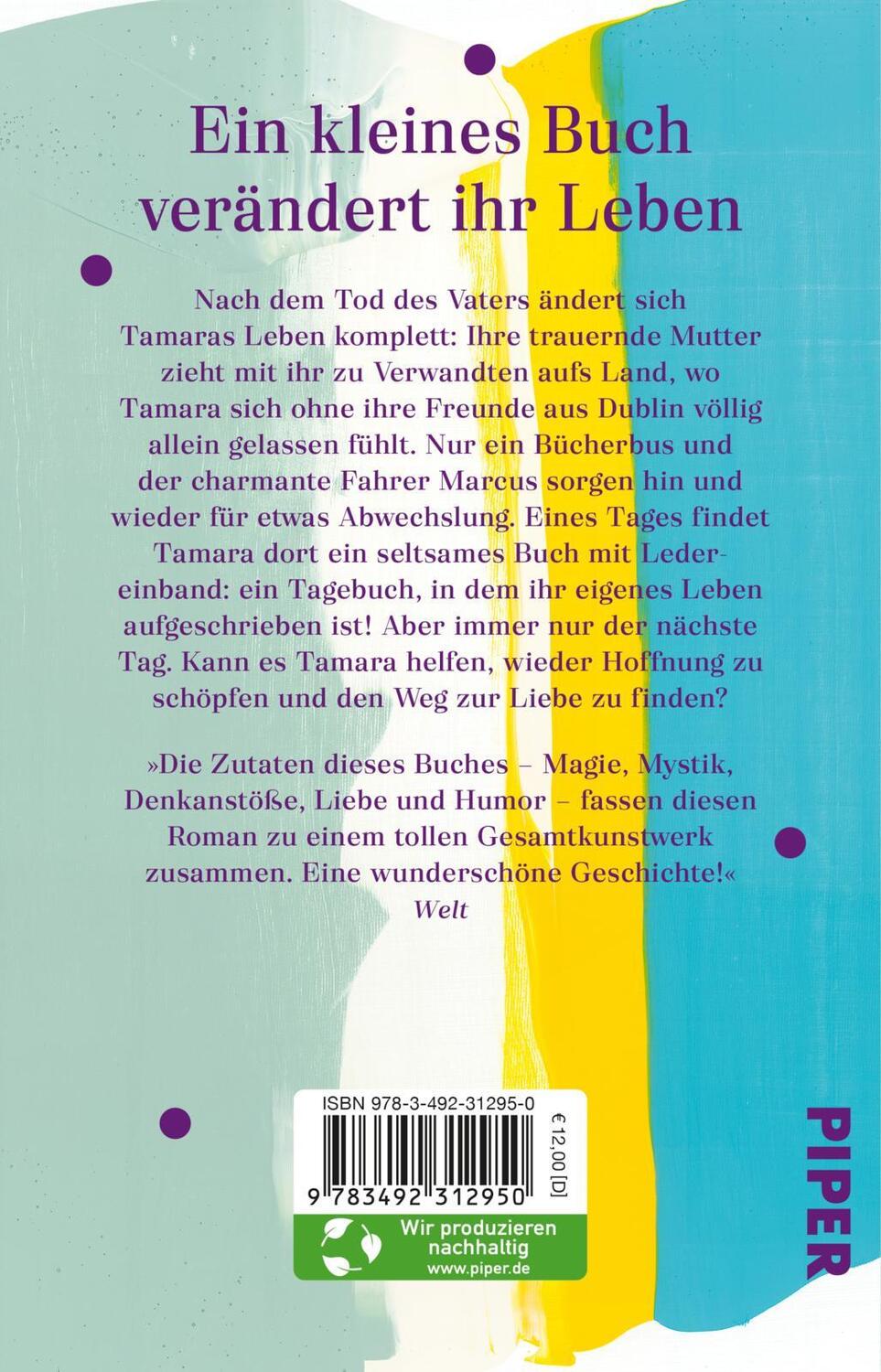 Rückseite: 9783492312950 | Ich schreib dir morgen wieder | Cecelia Ahern | Taschenbuch | 416 S.