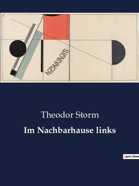 Cover: 9791041933020 | Im Nachbarhause links | Theodor Storm | Taschenbuch | Paperback | 2023