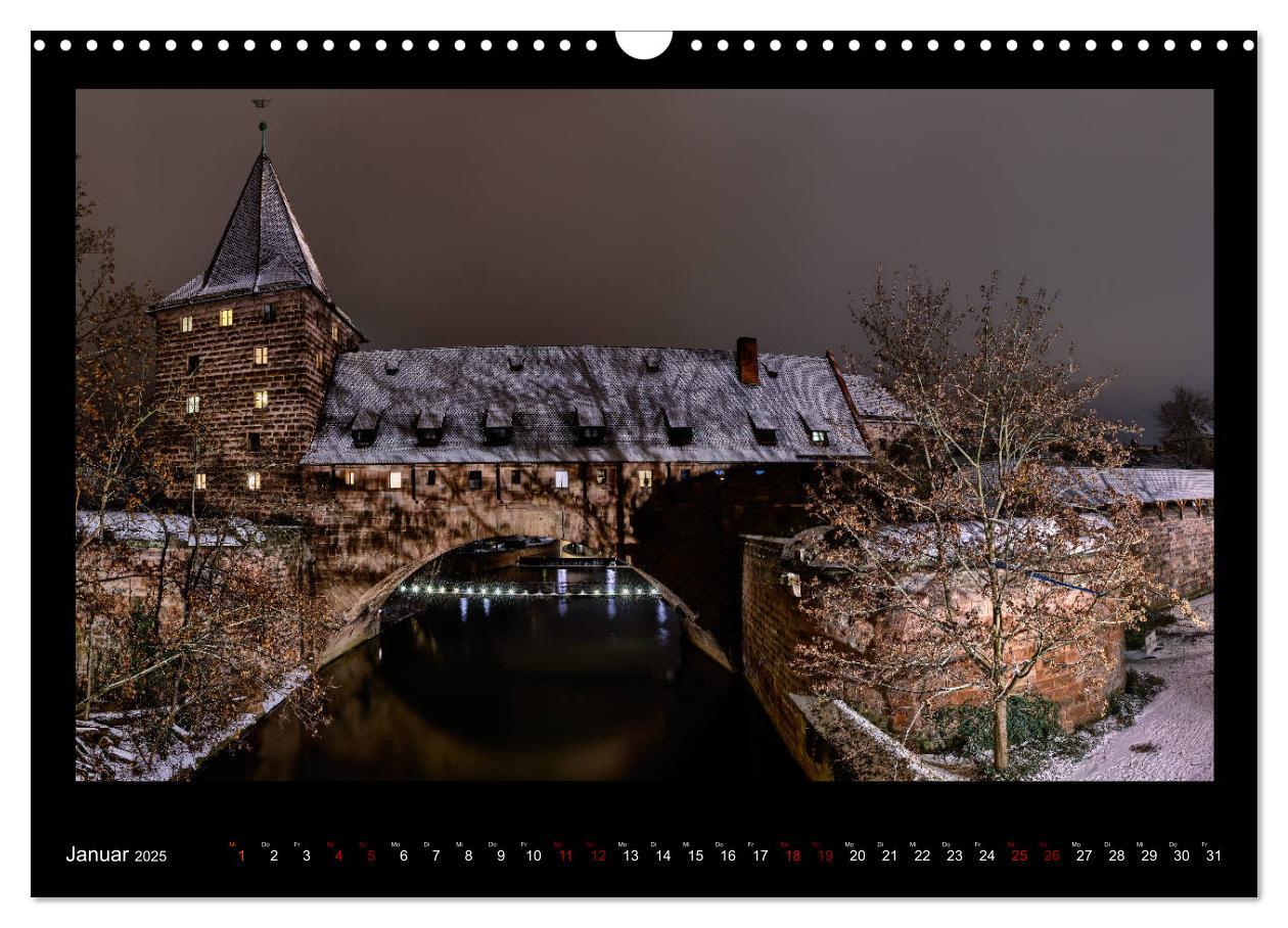 Bild: 9783435362998 | Historisches Nürnberg (Wandkalender 2025 DIN A3 quer), CALVENDO...