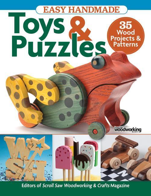 Cover: 9781497102767 | Easy Handmade Toys & Puzzles: 35 Wood Projects & Patterns | Craf