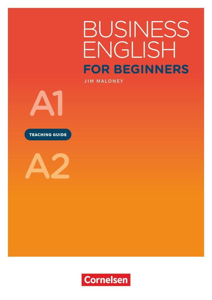 Cover: 9783065210775 | Business English for Beginners A1/A2 - Teaching Guide | James Maloney