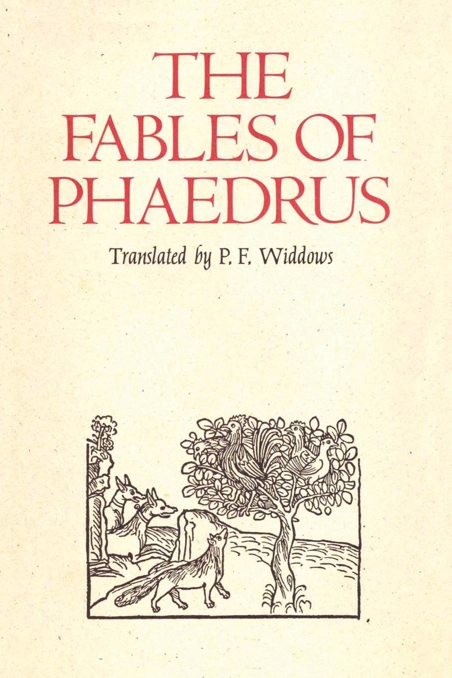 Cover: 9780292724730 | The Fables of Phaedrus | Phaedrus | Taschenbuch | Paperback | Englisch