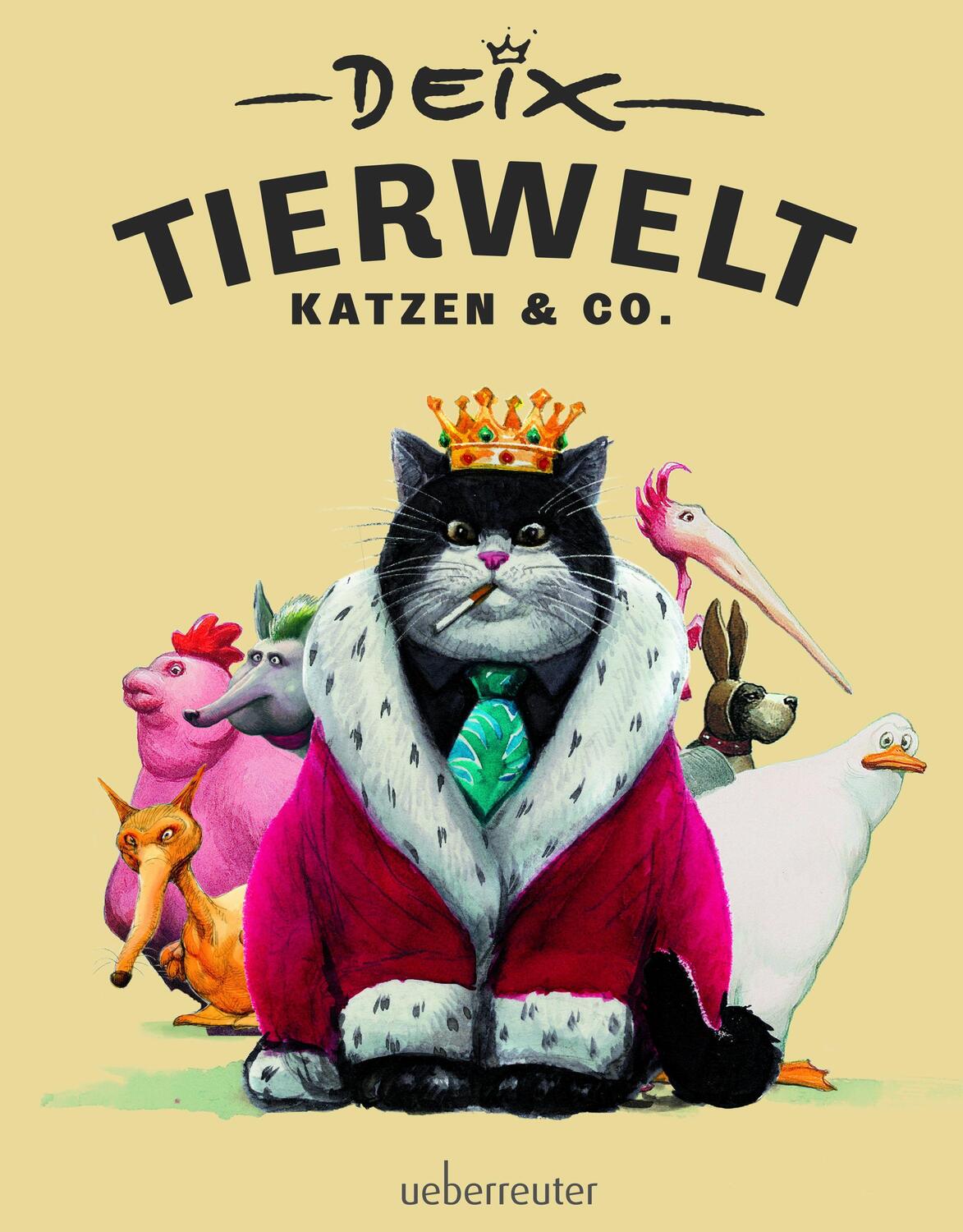 Cover: 9783800076376 | Tierwelt | Katzen &amp; Co. | Manfred Deix | Buch | 112 S. | Deutsch