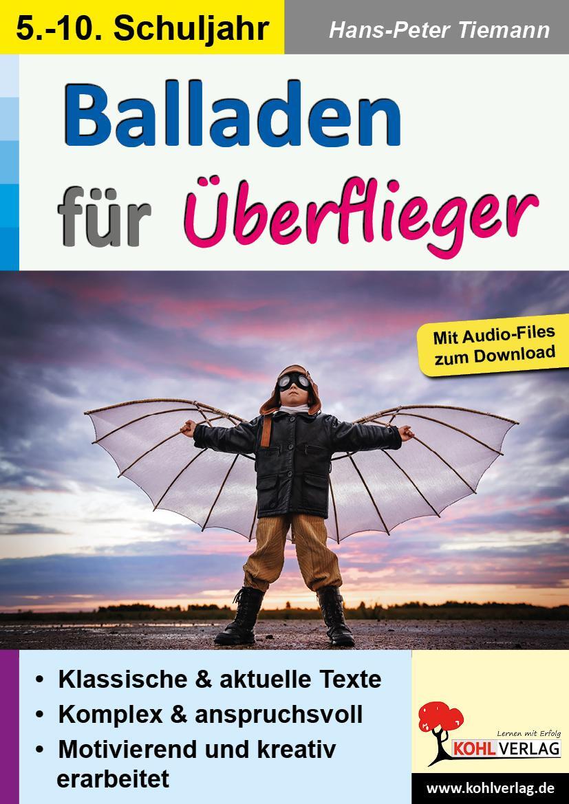Cover: 9783966242059 | Balladen für Überflieger | Hans-Peter Tiemann | Taschenbuch | Deutsch