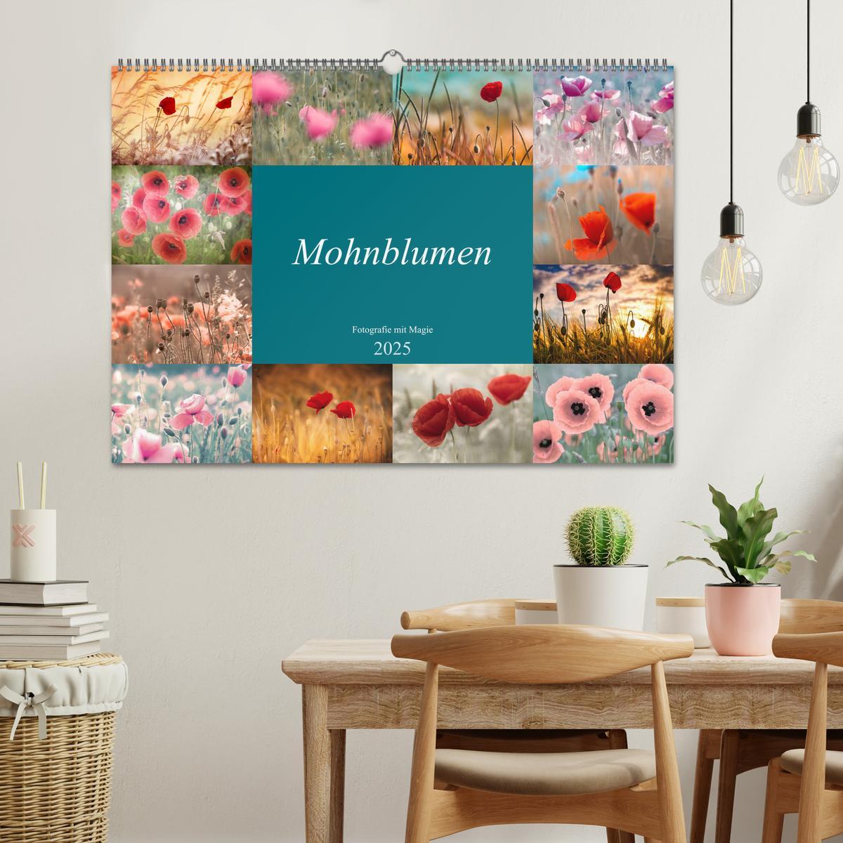 Bild: 9783435287420 | Mohnblumen - Fotografie mit Magie (Wandkalender 2025 DIN A2 quer),...