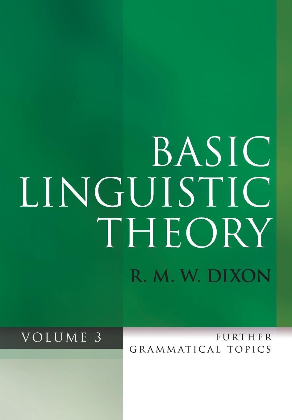 Cover: 9780199571109 | Further Grammatical Topics | R. M. W. Dixon | Taschenbuch | Paperback