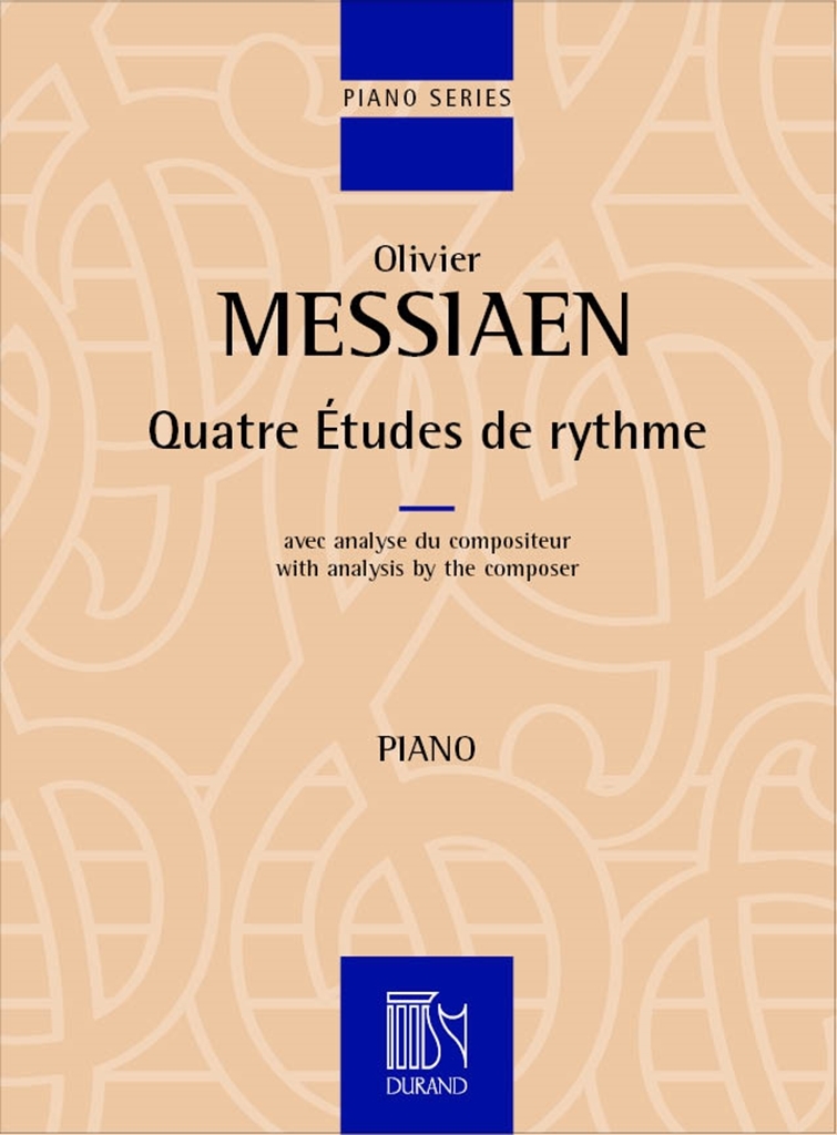 Cover: 9790044081097 | 4 Etudes De Rythme | Avec Analyse Du Compositeur | Olivier Messiaen