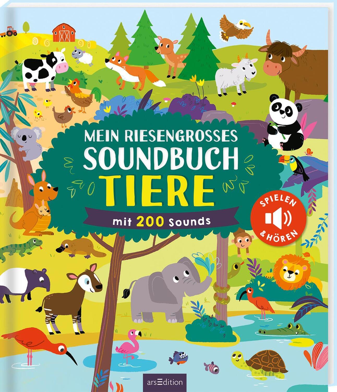 Cover: 9783845848761 | Mein riesengroßes Soundbuch Tiere | mit 200 Sounds | Buch | 16 S.