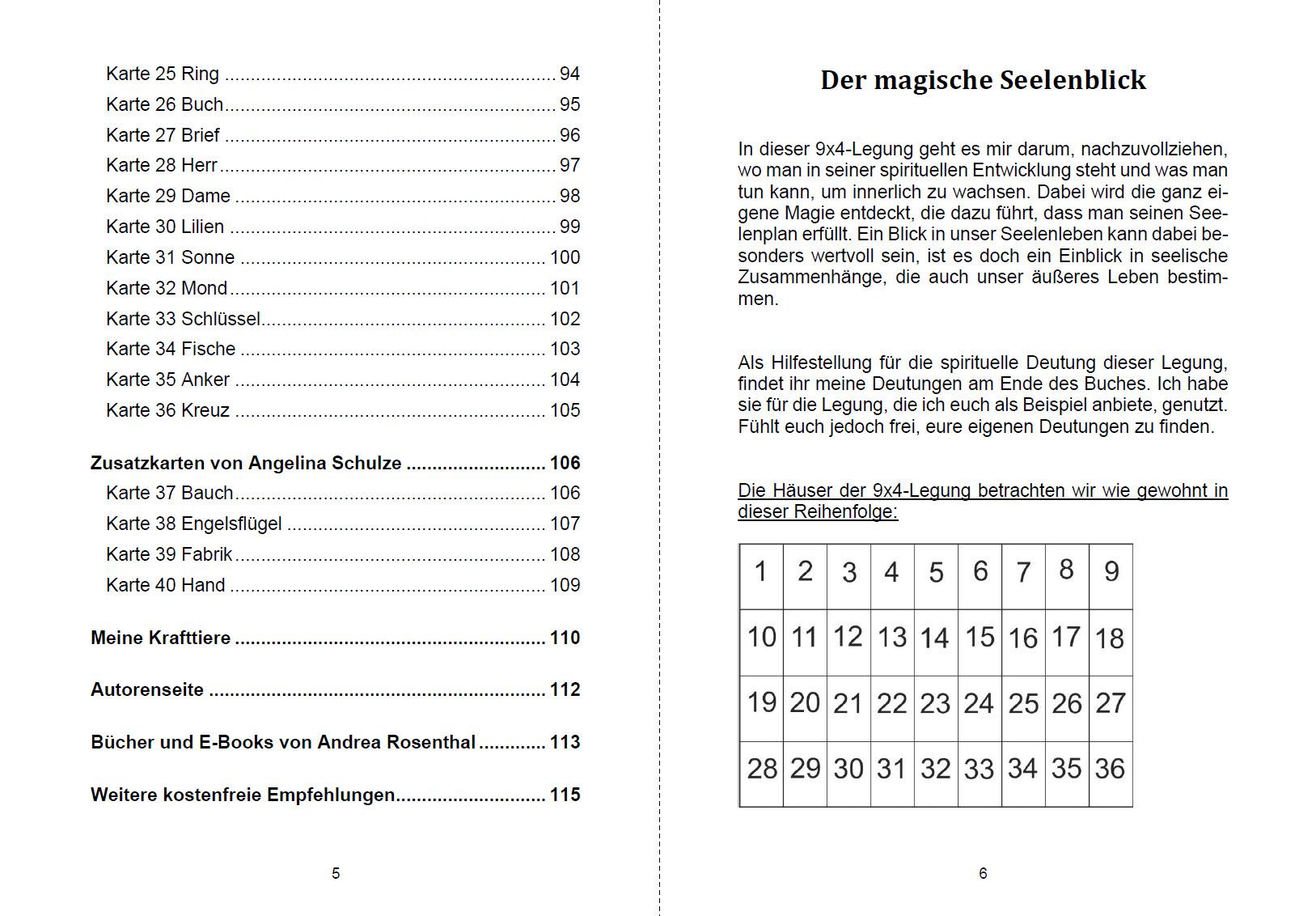 Bild: 9783967381764 | Der magische Seelenblick mit den Lenormandkarten | Andrea Rosenthal