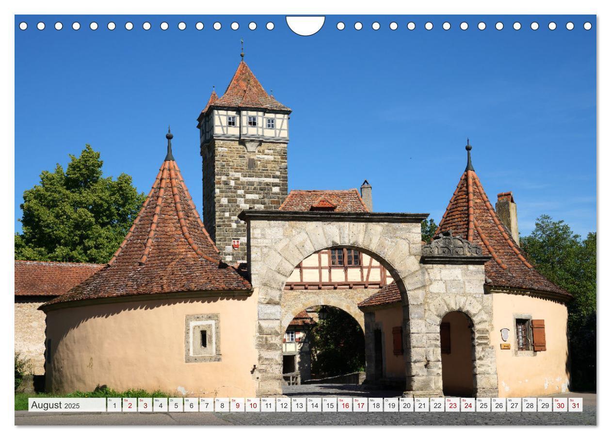 Bild: 9783435010417 | Rothenburg ob der Tauber. Sehenswürdigkeiten. (Wandkalender 2025...