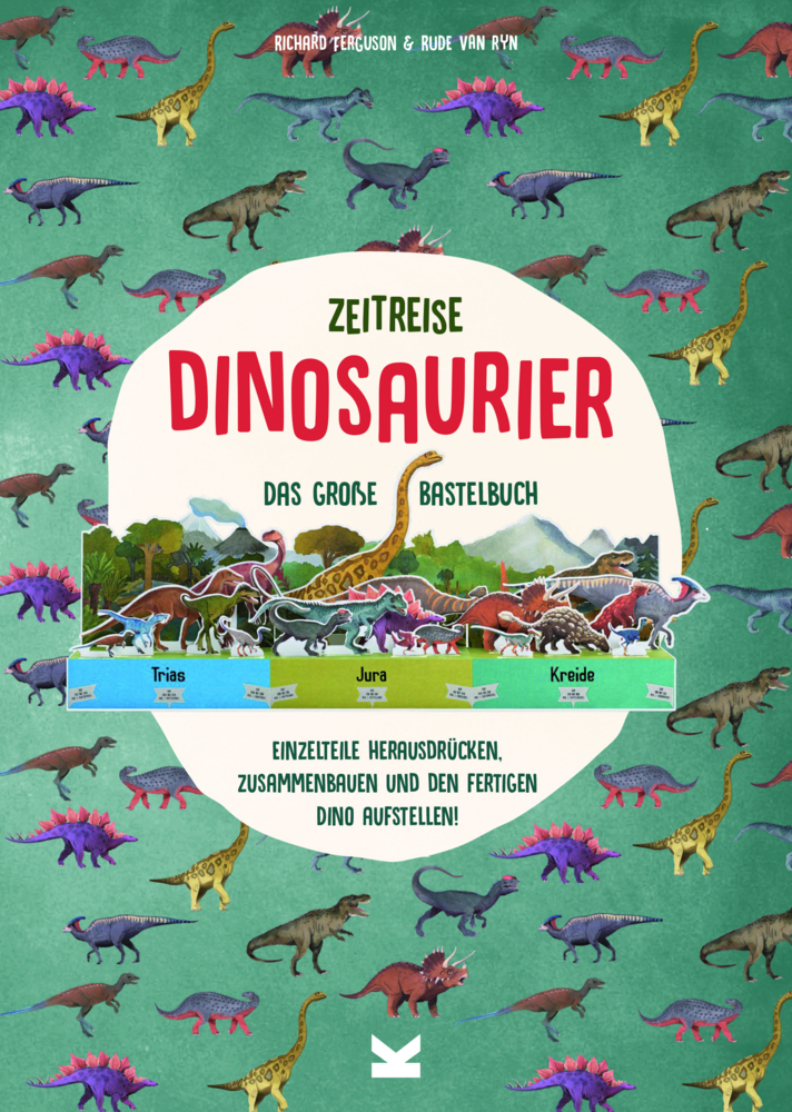 Cover: 9783962440008 | Zeitreise - Dinosaurier | Das große Bastelbuch | Ferguson (u. a.)