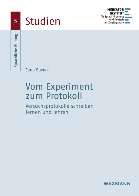 Cover: 9783830942290 | Vom Experiment zum Protokoll | Cana Bayrak | Taschenbuch | 2020