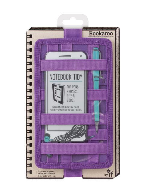 Cover: 5035393409043 | Bookaroo Notebook Tidy - Purple | Gebunden | Englisch | 2019