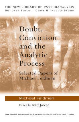 Cover: 9780415479356 | Doubt, Conviction and the Analytic Process | Michael Feldman | Buch