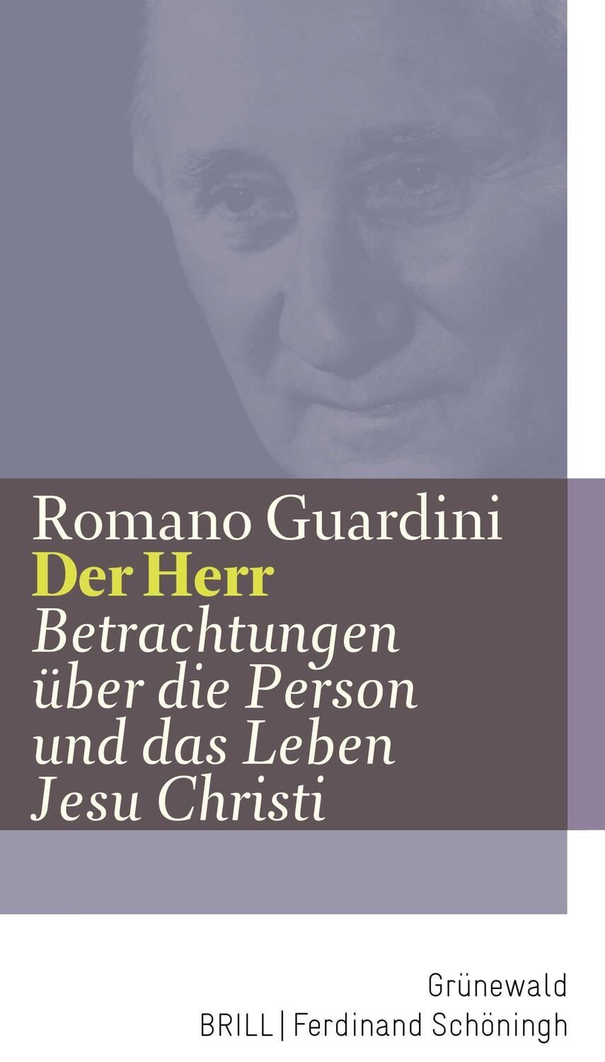 Cover: 9783786726616 | Der Herr | Betrachtungen über die Person und das Leben Jesu Christi
