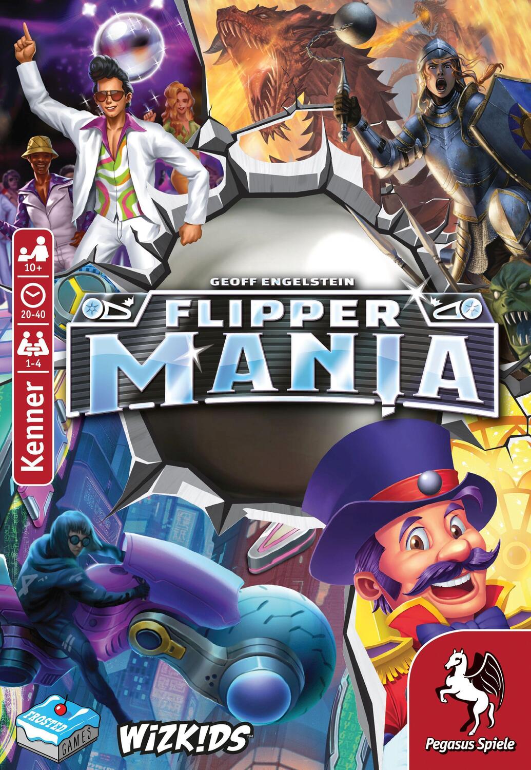 Cover: 4250231727818 | Flippermania (Frosted Games) | Spiel | Deutsch | 2021 | Pegasus