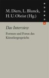 Cover: 9783865726742 | Das Interview | Formen und Foren des Künstlergesprächs, FUNDUS 206