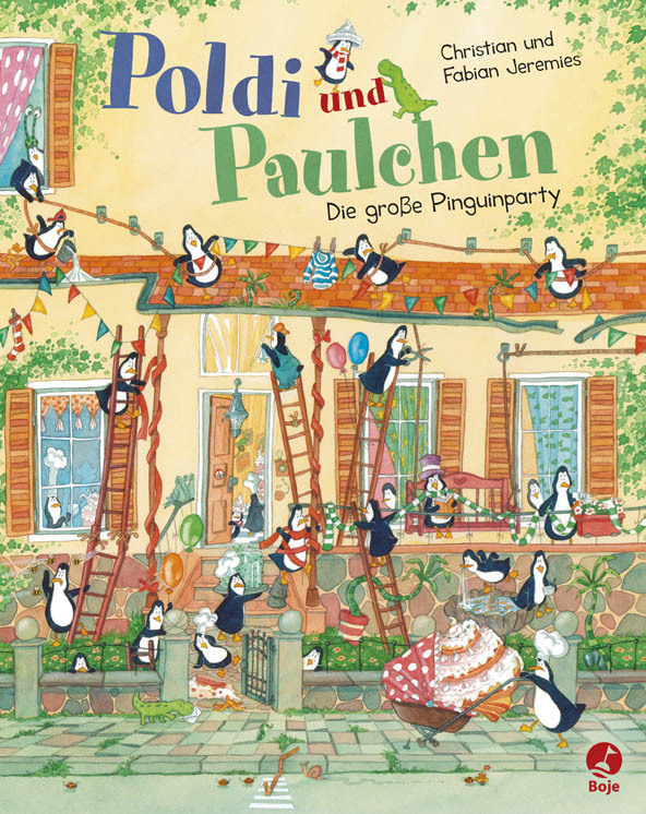 Cover: 9783414823960 | Poldi und Paulchen - Die große Pinguinparty | Jeremies (u. a.) | Buch