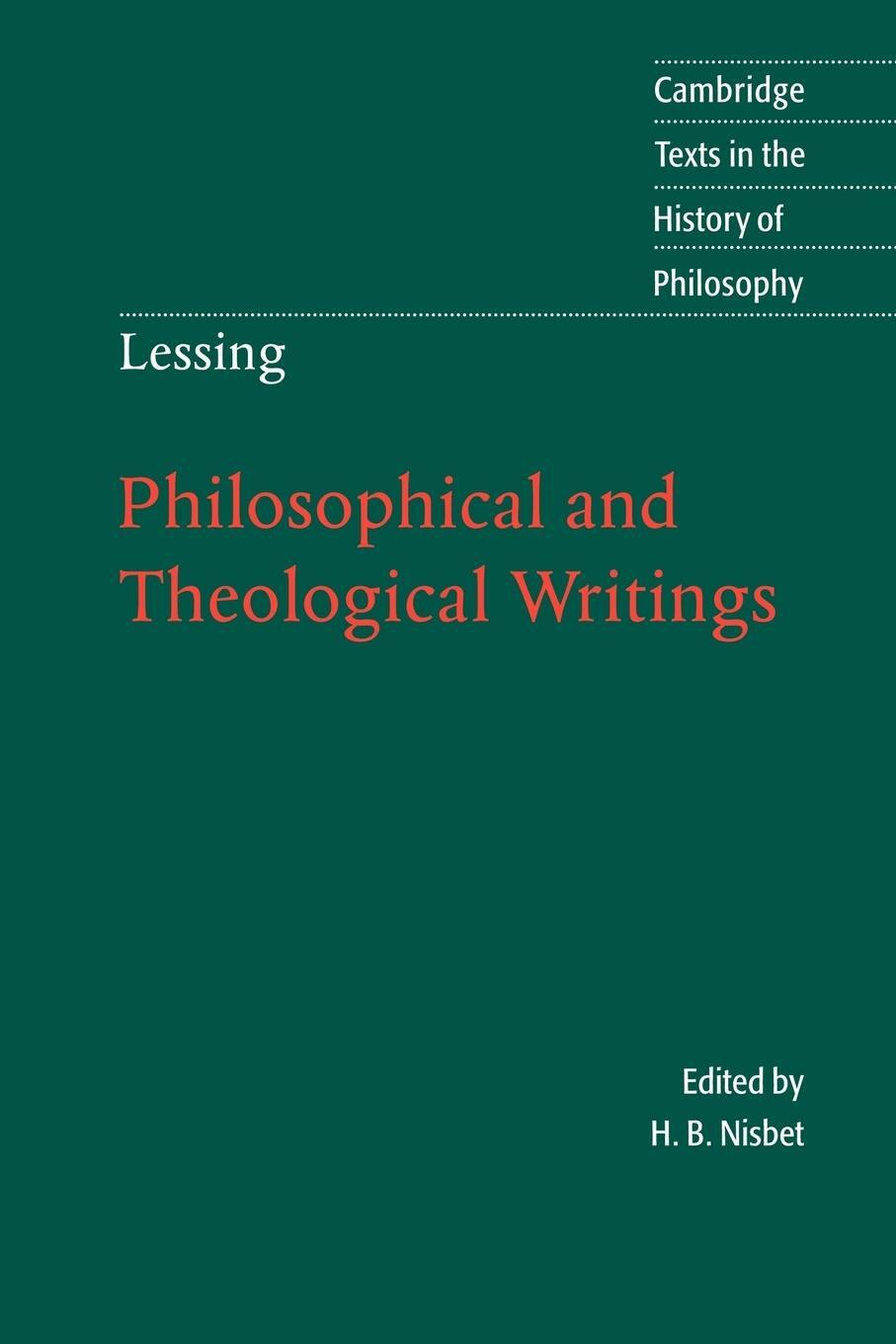 Cover: 9780521538473 | Philosophical and Theological Writings | Gotthold Ephraim Lessing