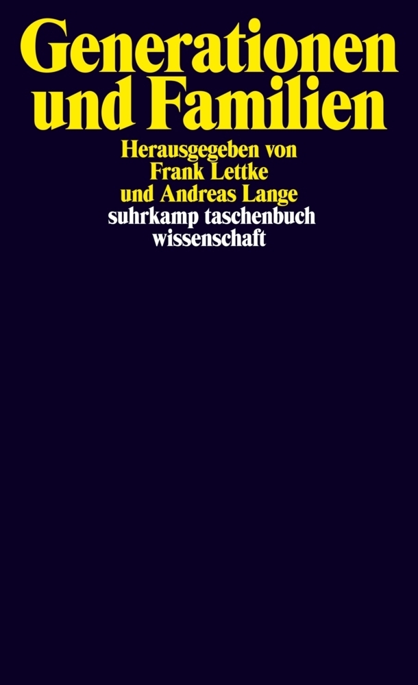 Cover: 9783518294116 | Familien und Generationen | Frank Lettke (u. a.) | Taschenbuch | 2006