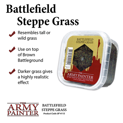 Cover: 5713799411500 | Battlefield Steppe Grass | Army Painter - Deko | ARM04115