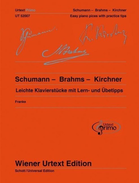 Cover: 9783850557504 | Schumann - Brahms - Kirchner | Brahms | Buch | 64 S. | Deutsch | 2014