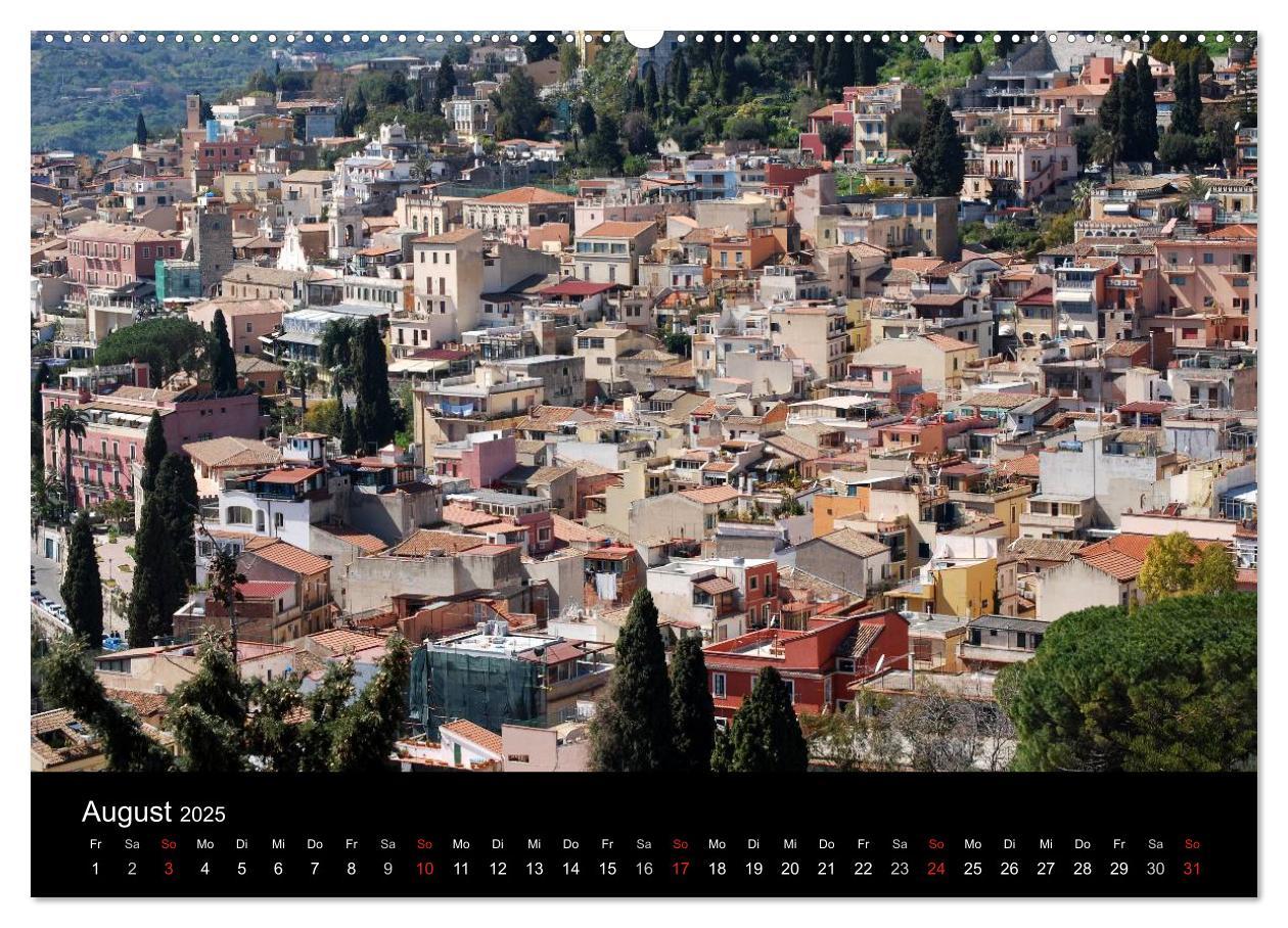 Bild: 9783435827961 | Sizilien (Wandkalender 2025 DIN A2 quer), CALVENDO Monatskalender